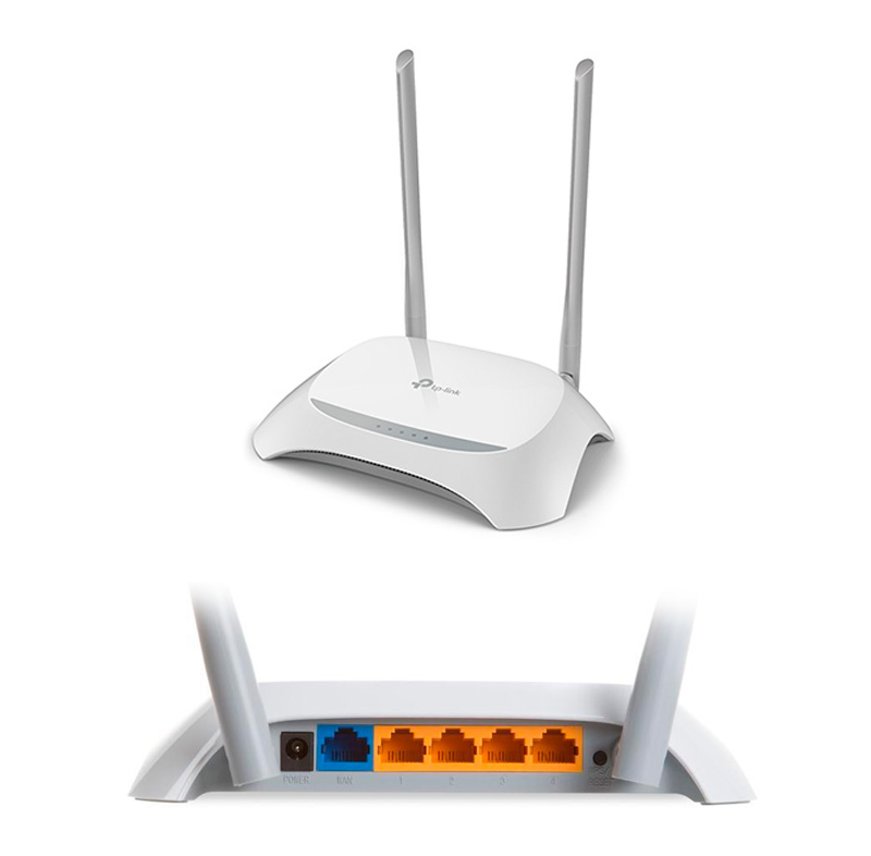 ROUTER ETHERNET WIRELESS TP-LINK, TL-WR840N, 300 MBPS, 2.4 GHZ, 802.11 B/G/N, 2 ANTENAS